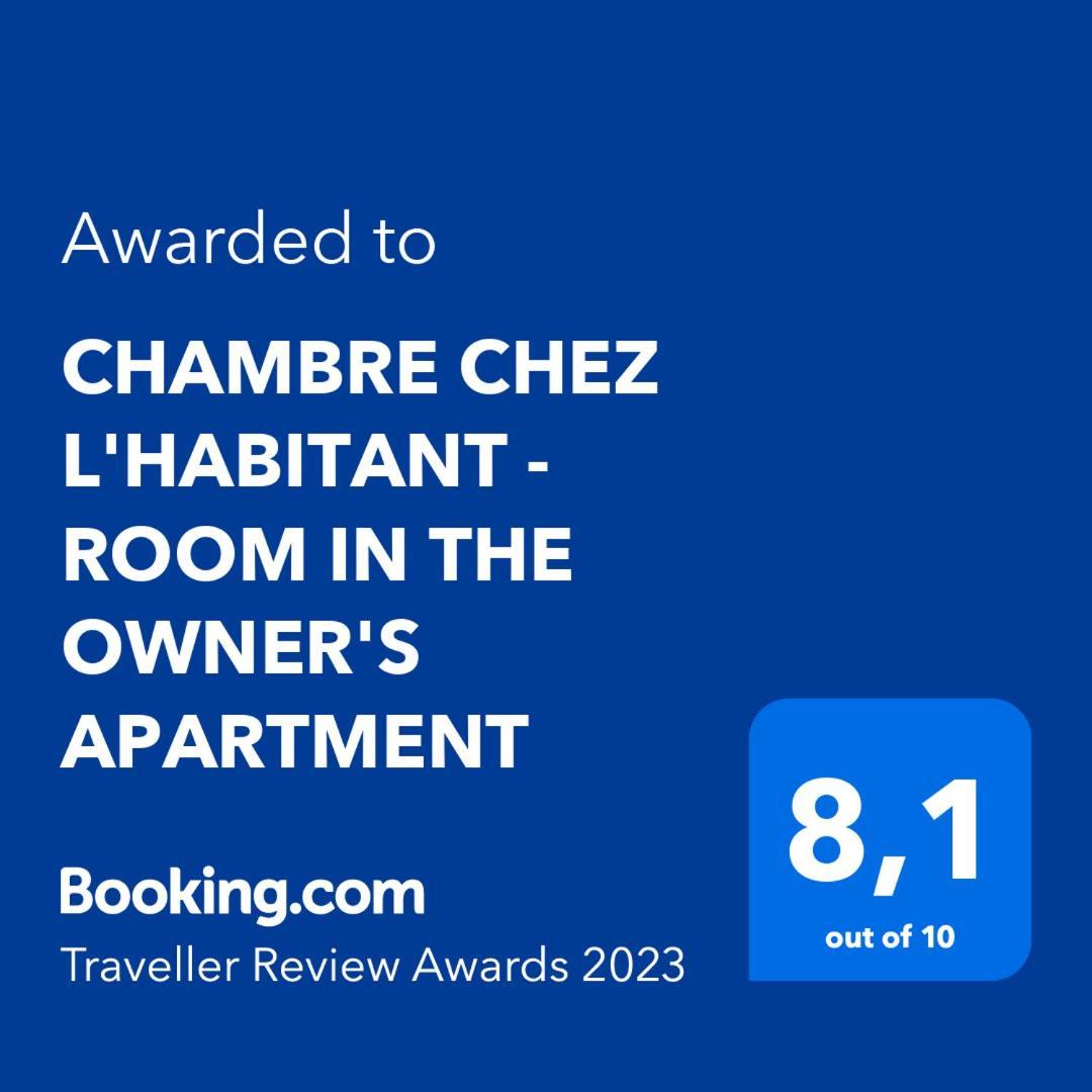Chambre Chez L'Habitant - Room In The Owner'S Apartment 니스 외부 사진